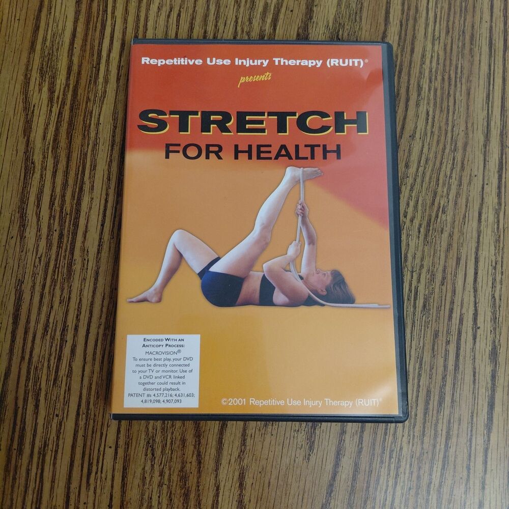 Stretch for Health (DVD, 2001) Repetitive Use Injury Therapy (RUIT)